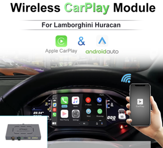 LAMBORGHINI HURACAN 2014-19 WIRELESS APPLE CARPLAY WIRED ANDROID AUTO RETROFIT WJLB-1